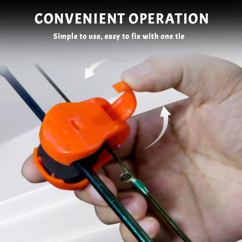 Multifunctional fishing rod rack