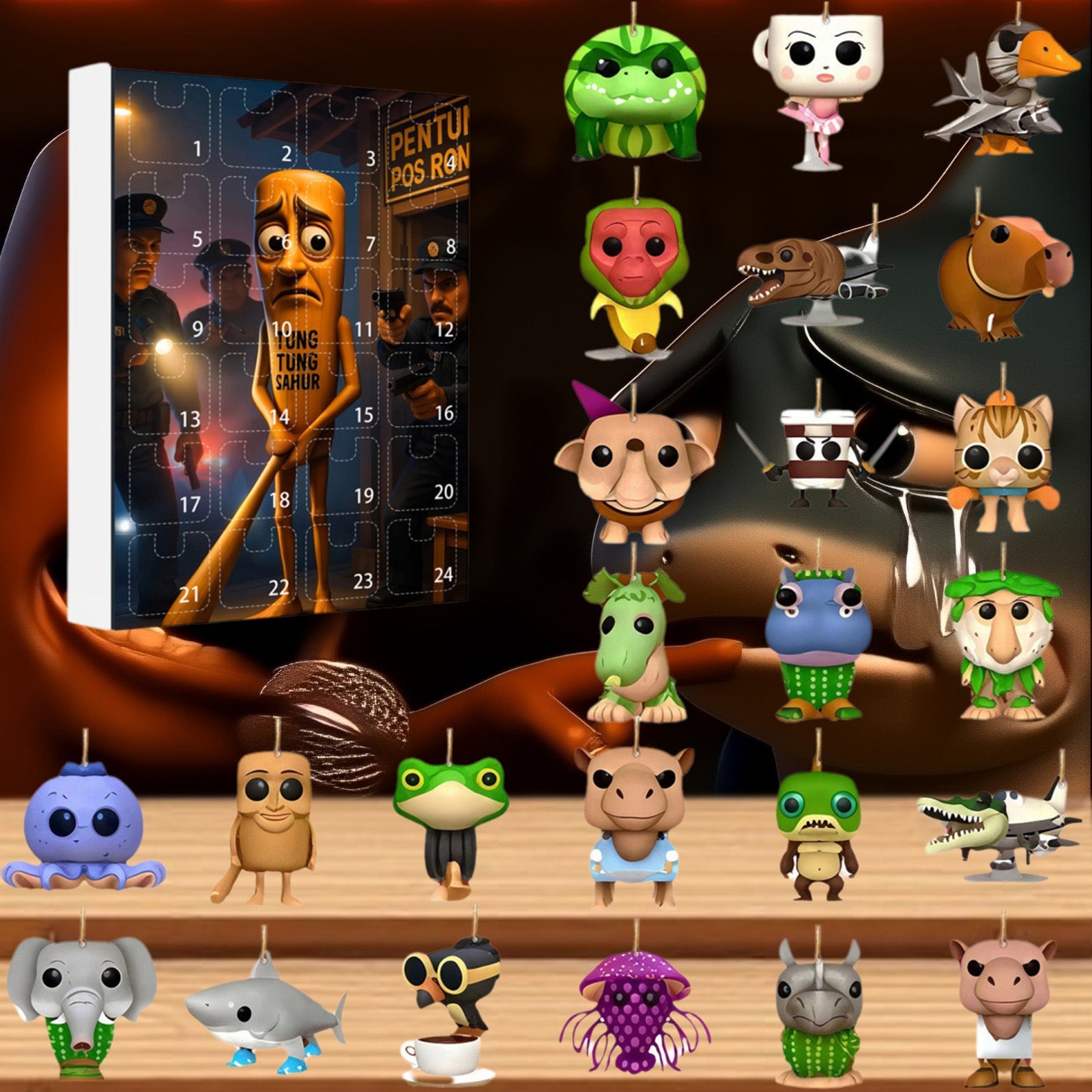 π 24-Day Christmas Countdown Blind Box