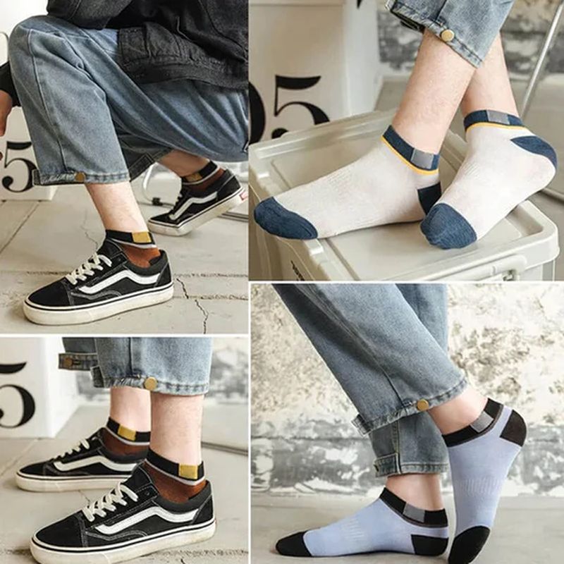 Thin sports socks for men (10 pairs)