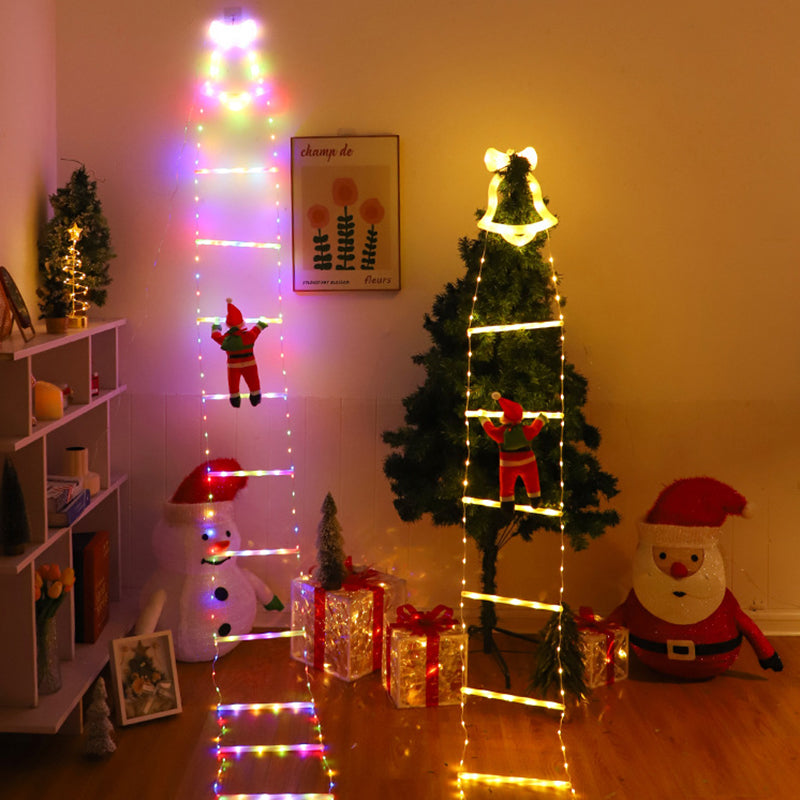 Santa Claus Staircase LED Lights