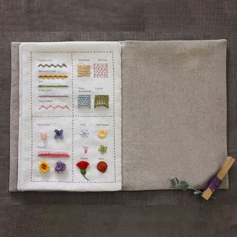 🏆️Embroidery Stitch Book