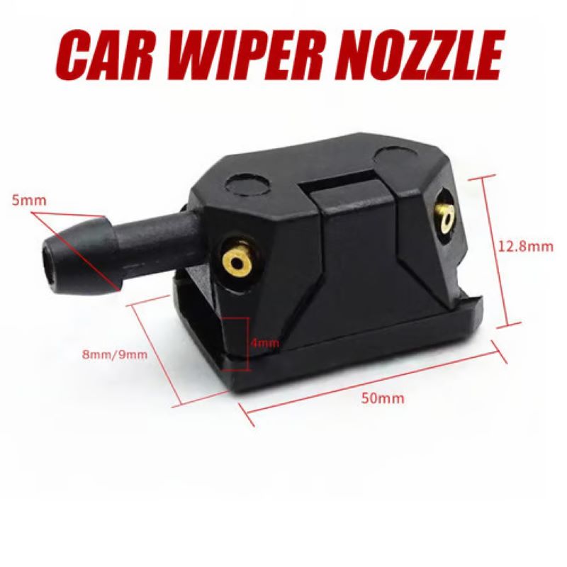 🚗Four-hole car wiper nozzle
