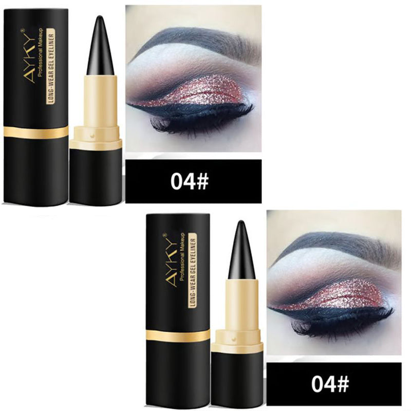 Waterproof single-end eyeliner