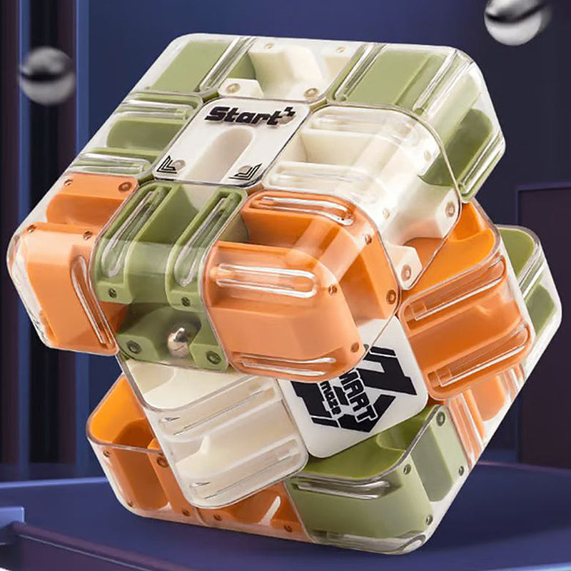 Large Maze 3D Puzzle Labyrinth Cube - Engaging Educational Toy