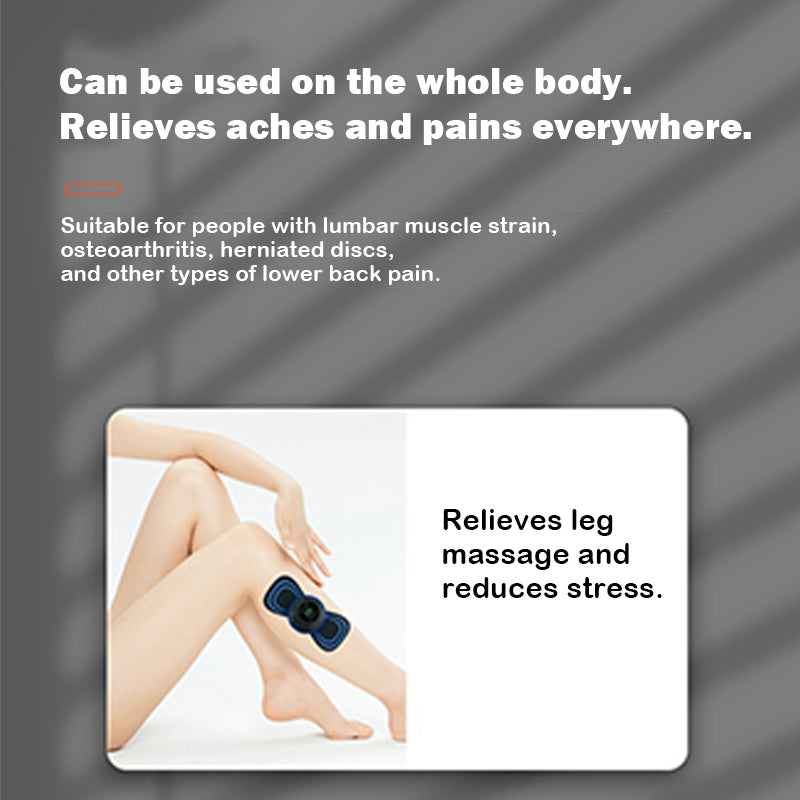 Mini portable shoulder, neck and waist massager