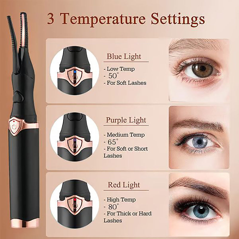 Electric Eyelash Curler, Instantly Fascinating β¨ Blink and Dazzle! ποΈ