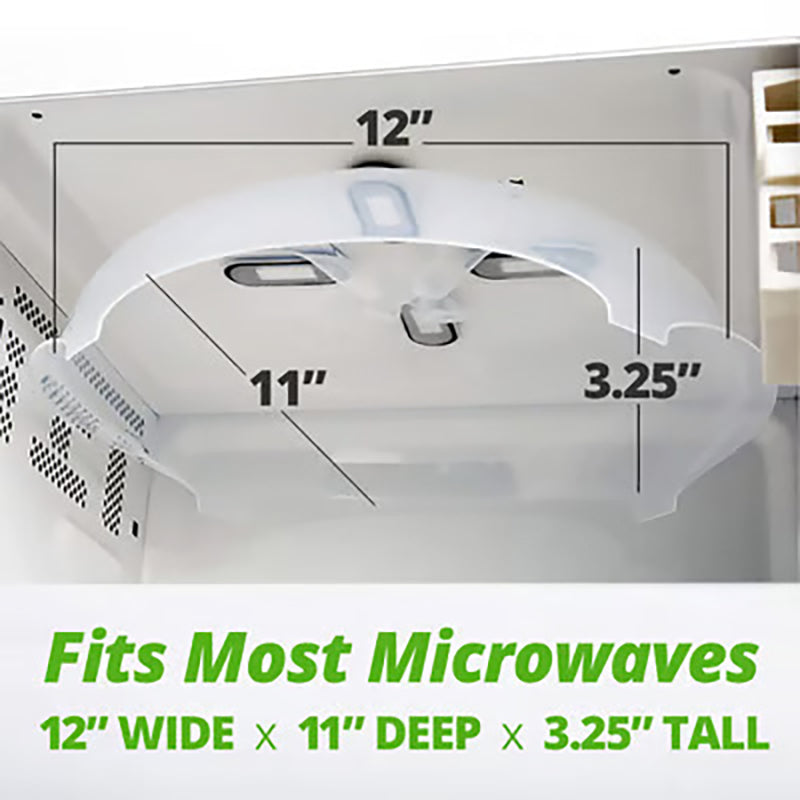 12-inch Microwave oven splash-proof magnetic lid