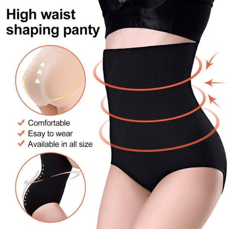 High waist tummy sculpting panties