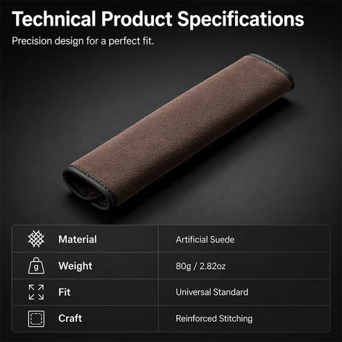 Universal Faux Suede Car Seat Belt Cover
