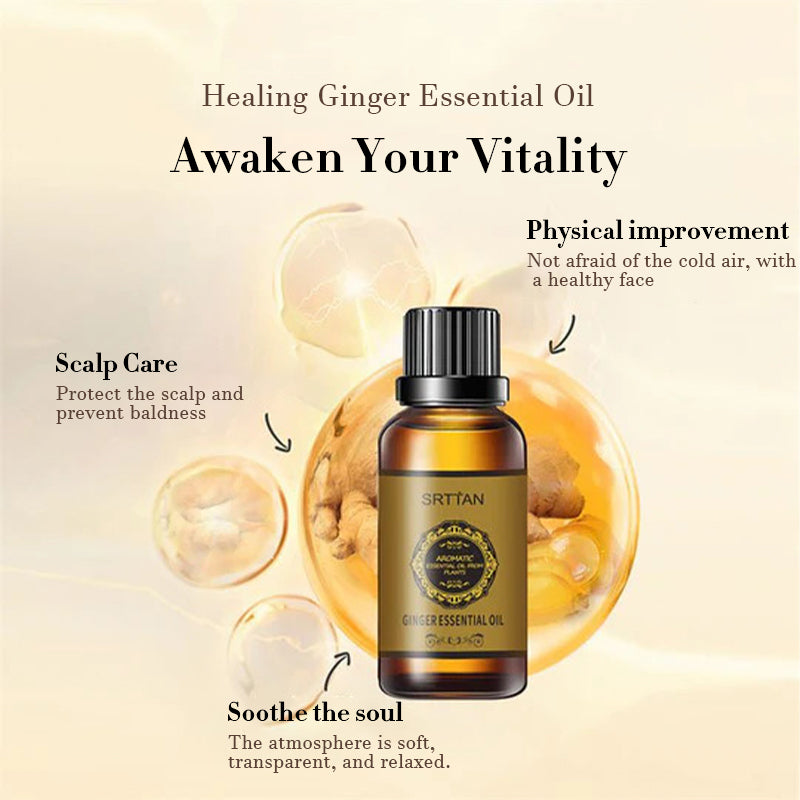 Abdominal Detox Natural Ginger Oil