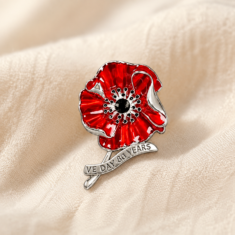 Red Poppy Brooch-BUY 1 GET 1 FREE (2 PCS)