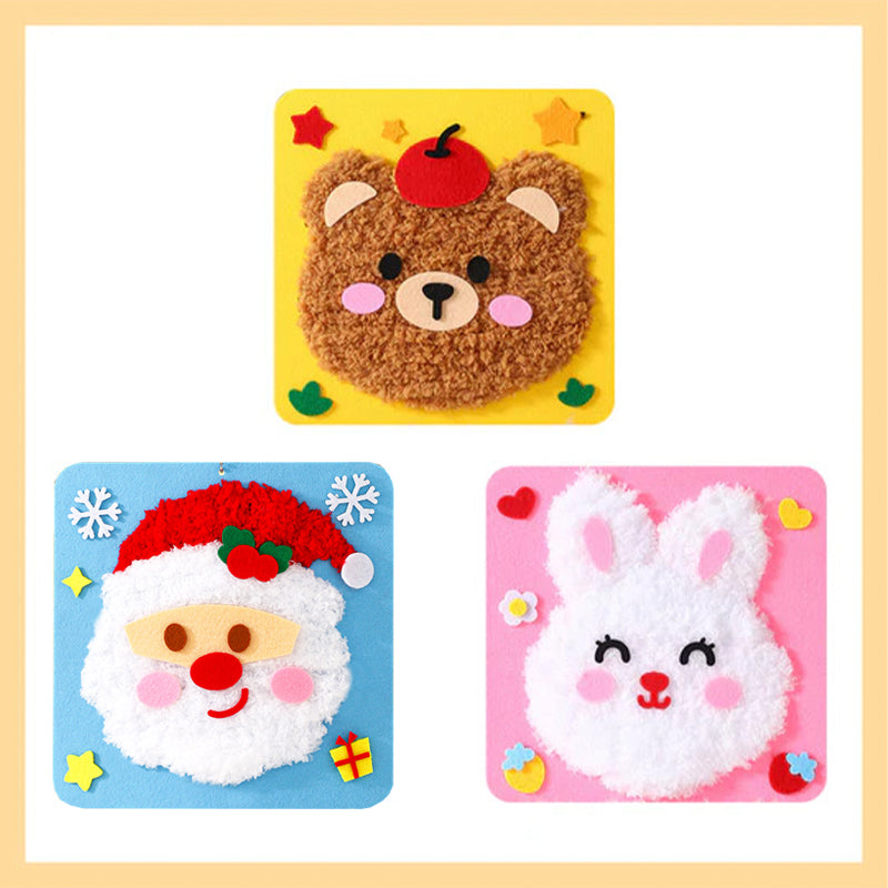 DIY Embroidery Doll Set