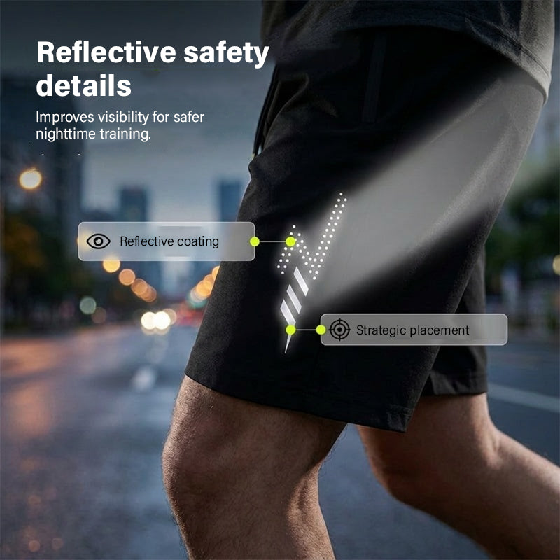 Men's Quick-Dry Sports Shorts
