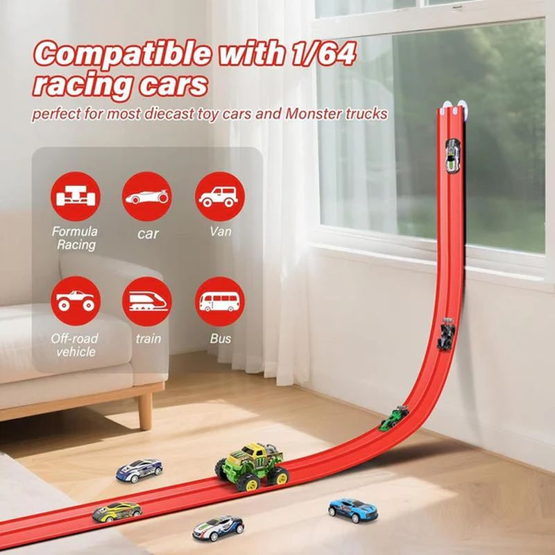 DIY Flexible Race Track Toy Set