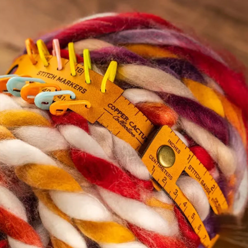 7-in-1 Leather Measuring Tool