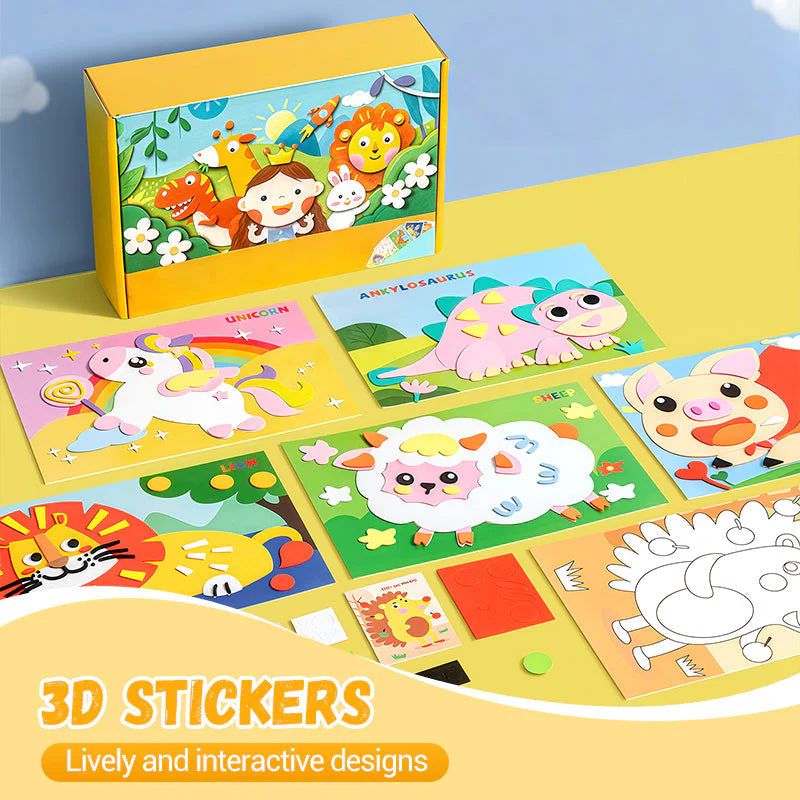 Children's DIY 3D EVA Sticker Toys