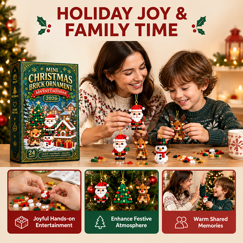 Christmas Building Block Decoration Toy