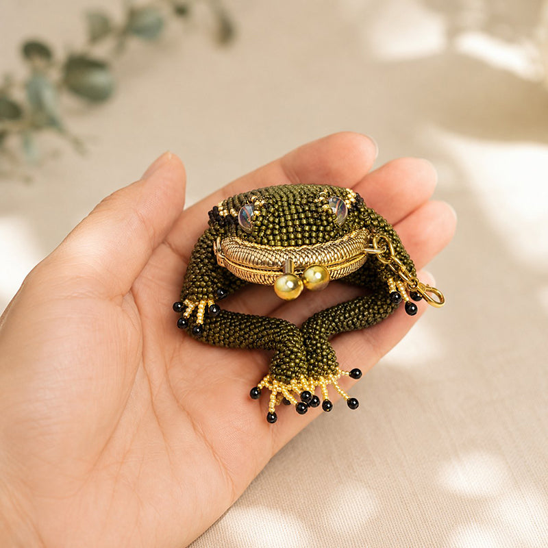 Cute frog coin purse
