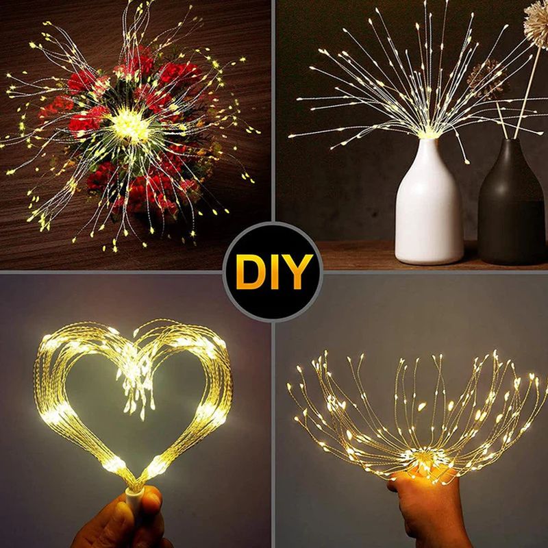 LED Christmas Fireworks Atmosphere Lights π