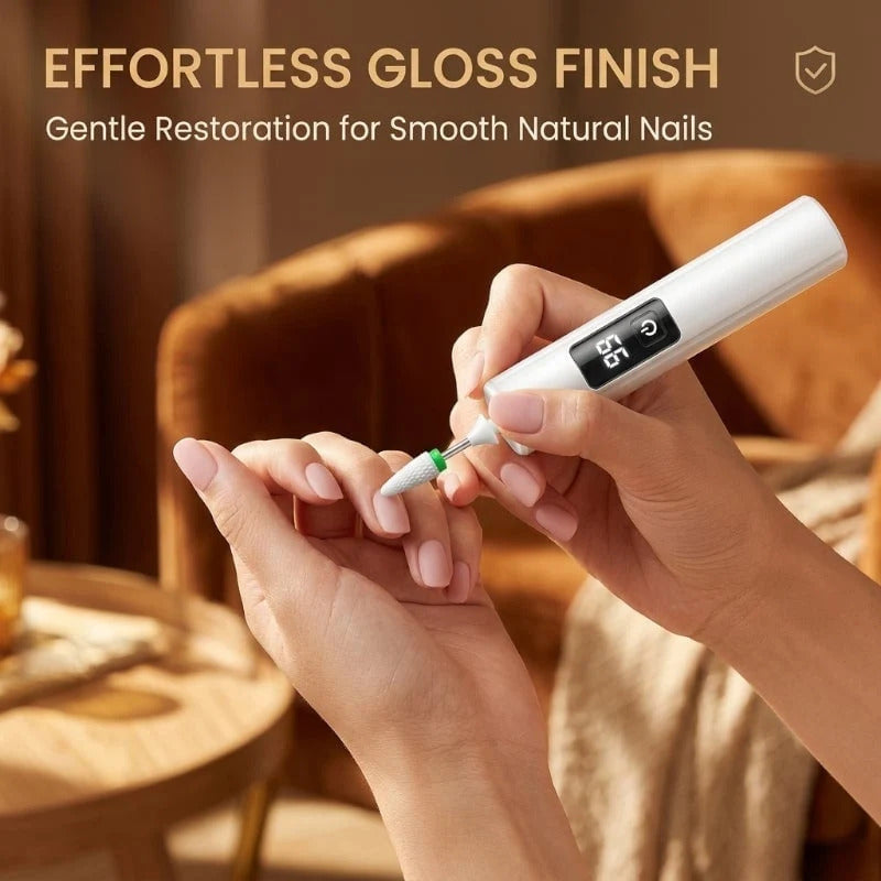 Nail Grinder with LED Light