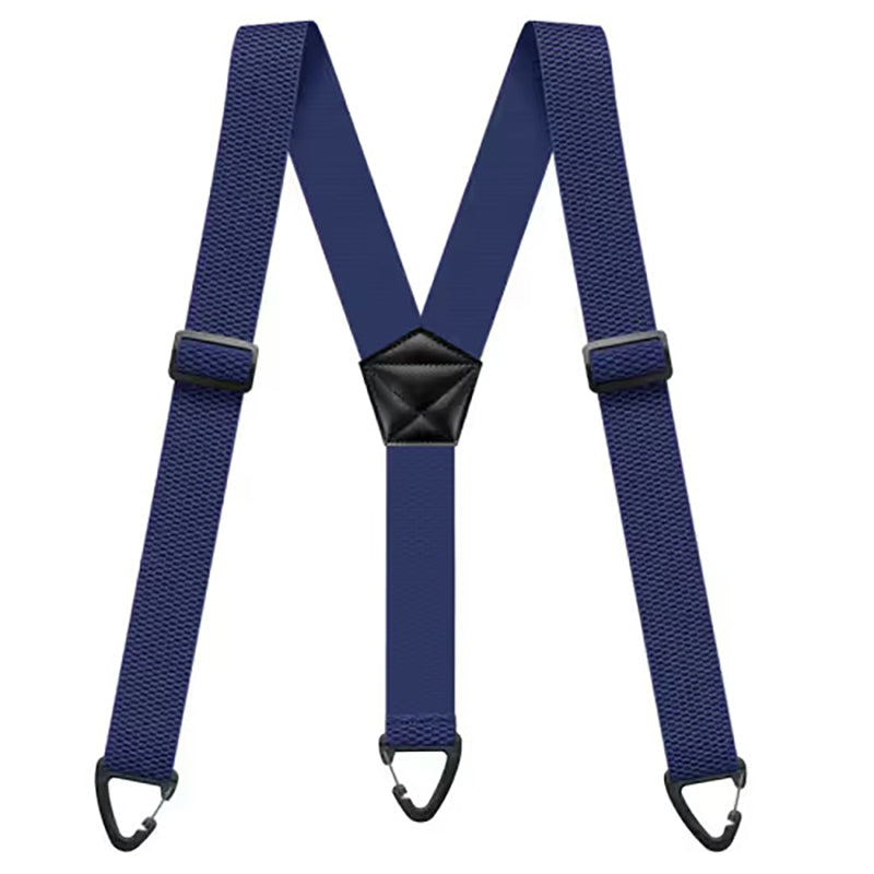 Men's X-back suspenders (with hook-style clips)
