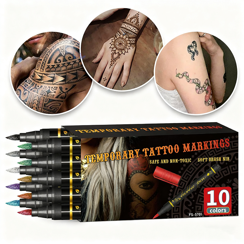 Temporary Tattoo Pen Set