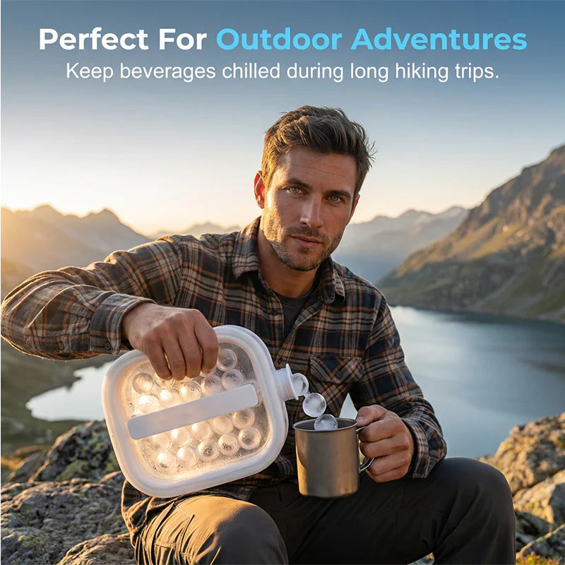 Portable Silicone Ice Ball Maker