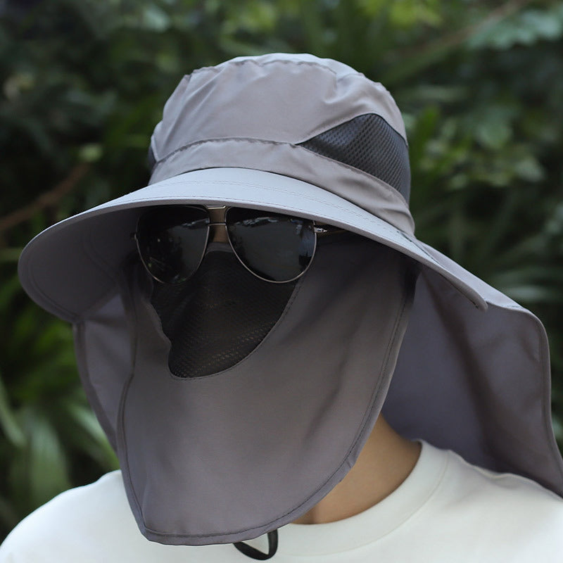 Sun protection hat to cover face