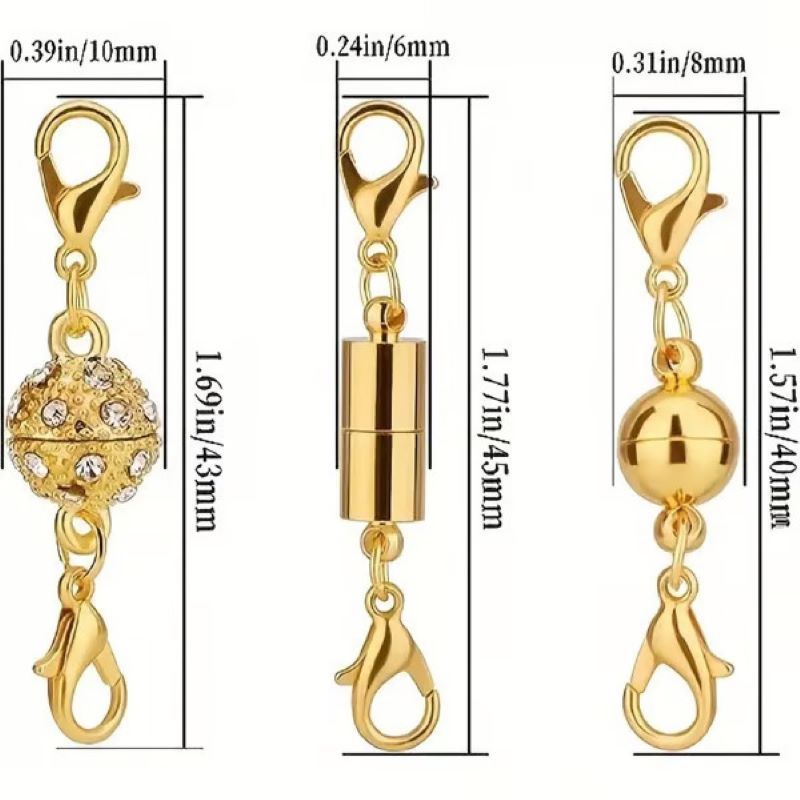 🔥🔥 Magnetic Necklace Clasps and Closures