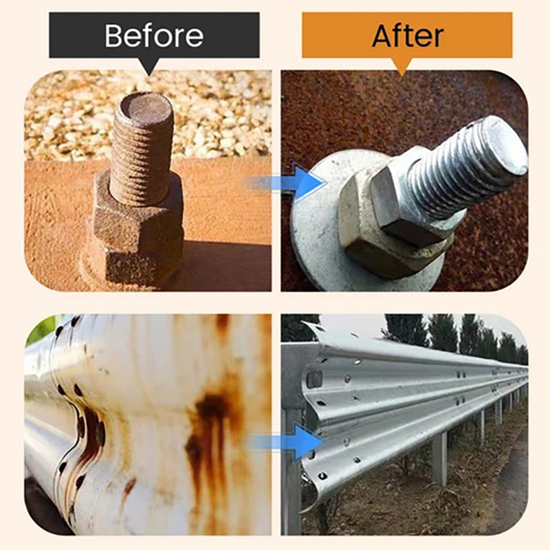 Metallic Spray Paint With Brush