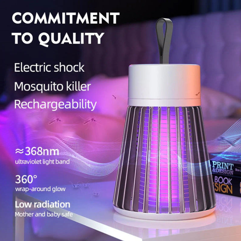 Portable USB electric mosquito killer lamp