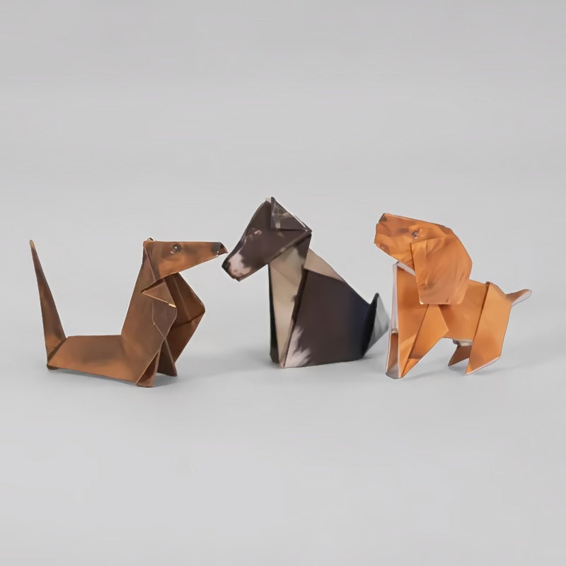 🐱 5-Minute Foldable Paper Cats (50 pcs): No Glue/Scissors Required