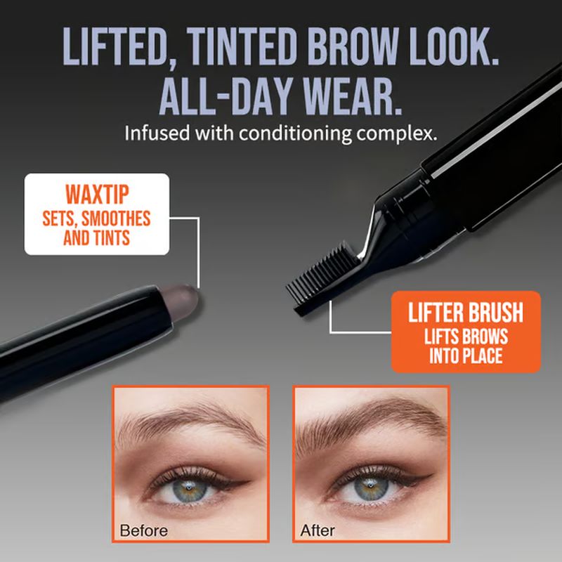 π2-in-1 eyebrow pencil