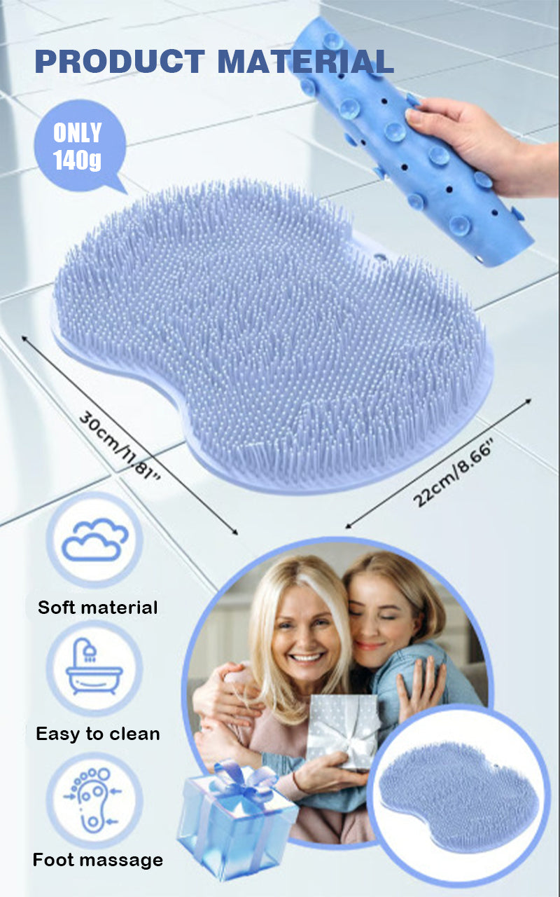 Shower Foot & Back Scrubber Massage Pad