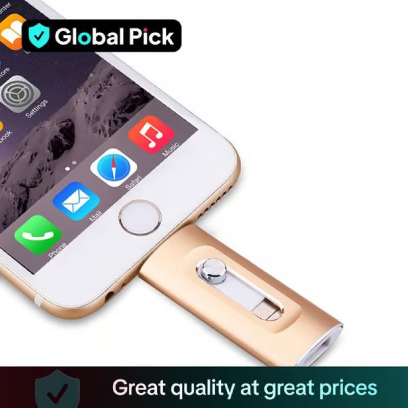 3 in 1 large capacity USB flash drive for mobile phone and computer