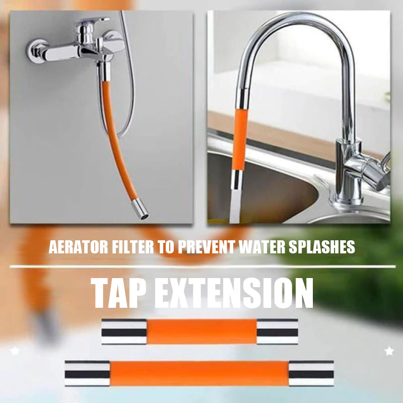 Universal faucet extension tube