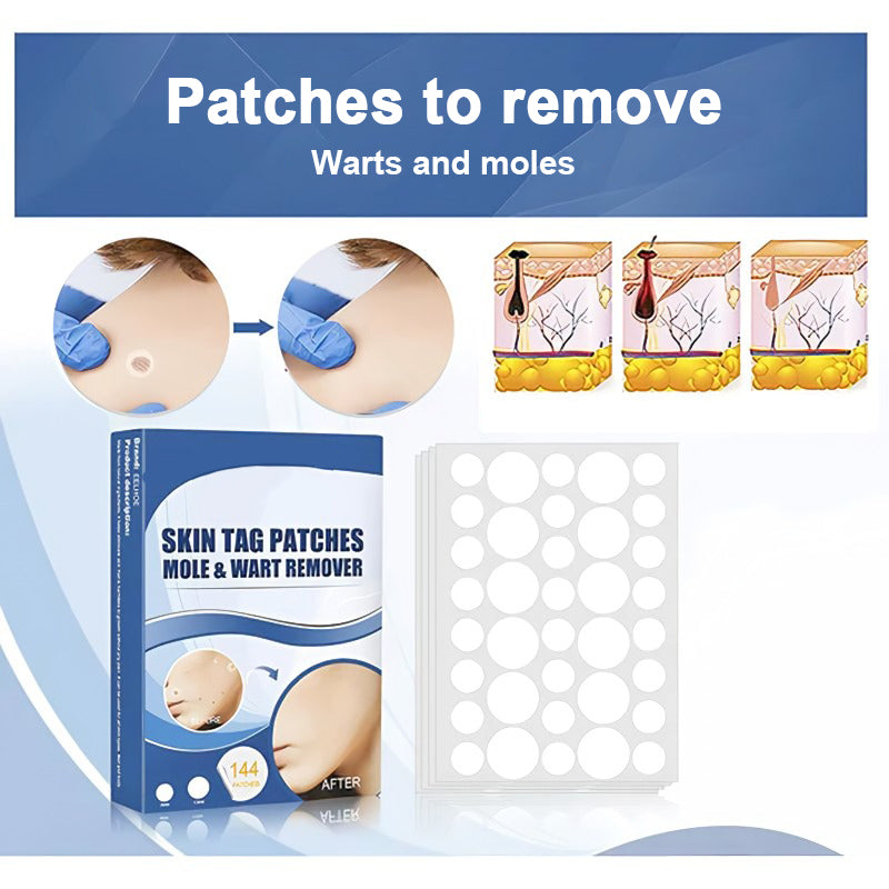 Wart and Mole Removal Patches (Buy 1 Get 1 Free)
