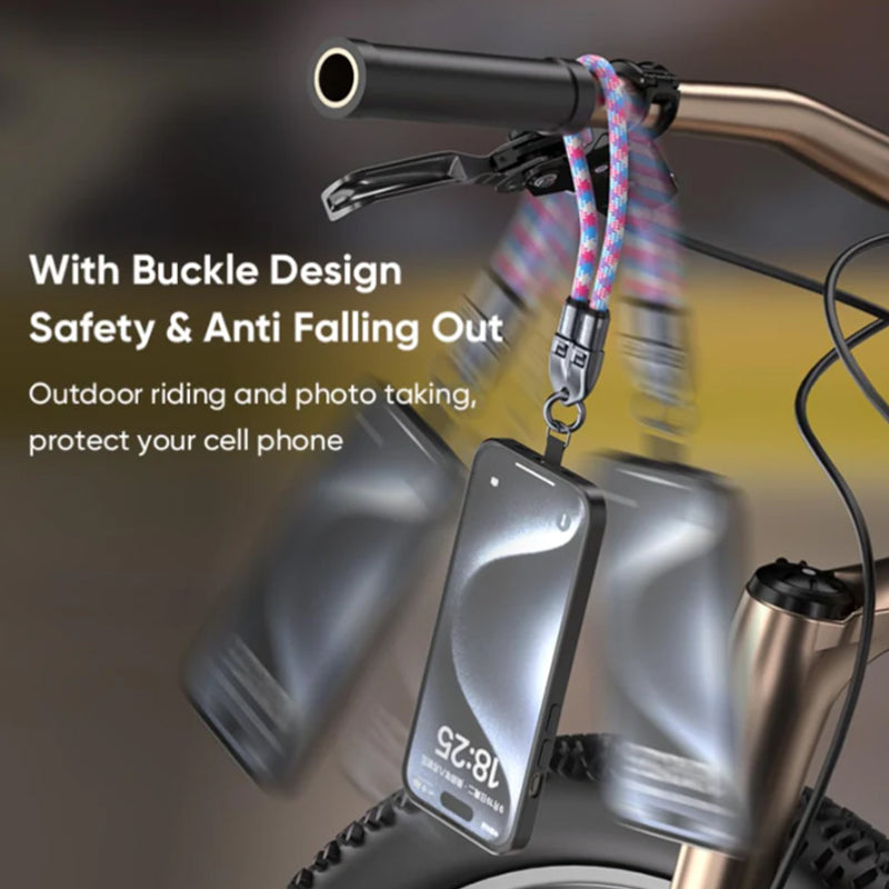 Two-in-one fast charging data cable mobile phone lanyard