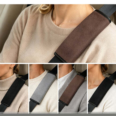 Universal Faux Suede Car Seat Belt Cover