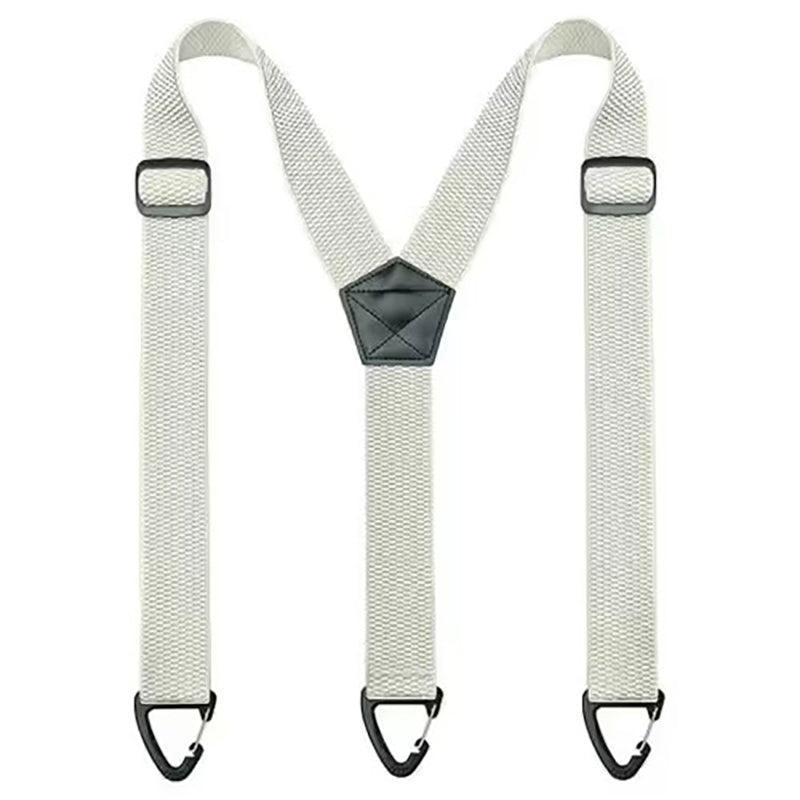 Men's X-back suspenders (with hook-style clips)
