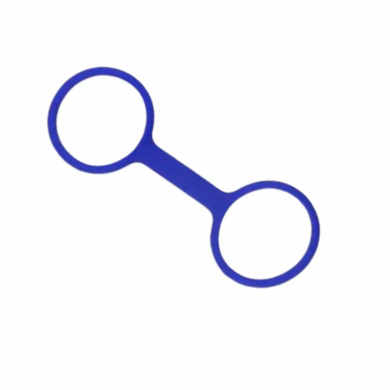 Flirting rubber handcuffs