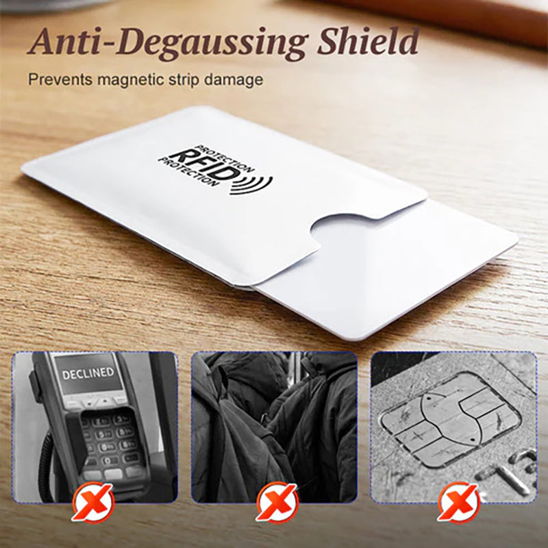 RFID-blocking credit card holder