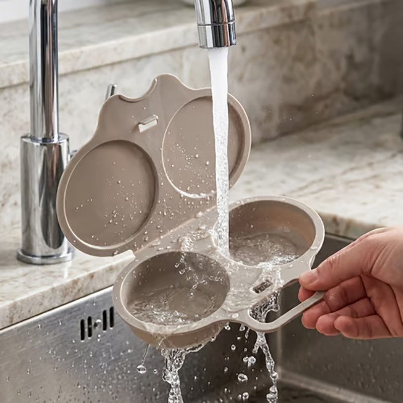Microwave Egg Steaming Container