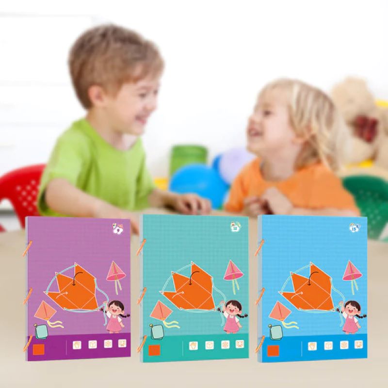 👶✨Pull Line 3D Geometry Learning Book