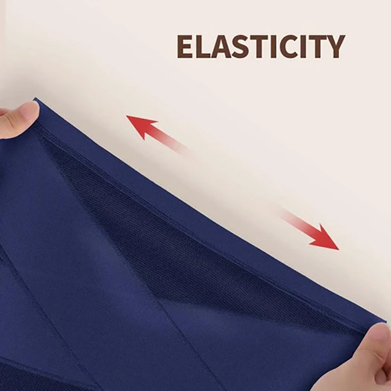 Plus-size high-waisted cross-over shaping underwear