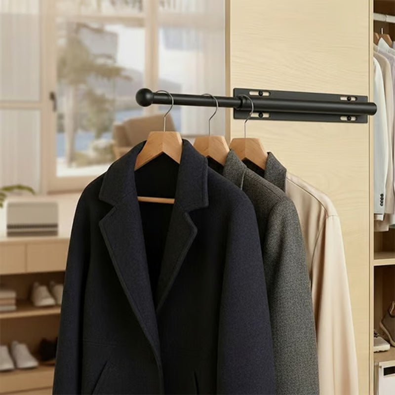 Sliding hangers for wardrobes