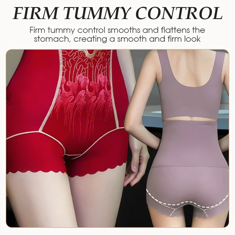 💃 Women's high-waisted tummy-controlling shorts