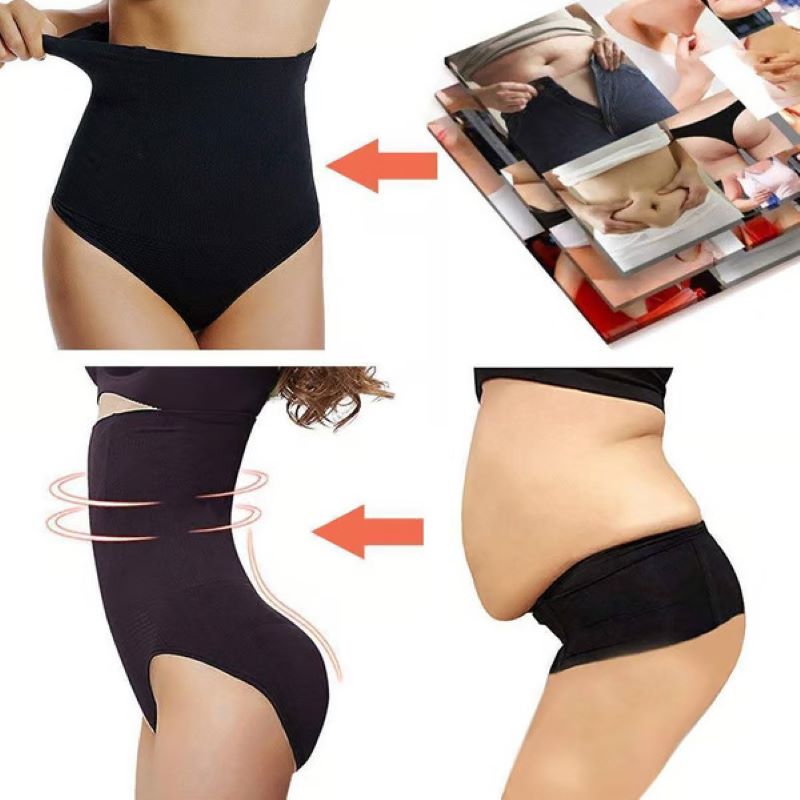 High waist tummy sculpting panties