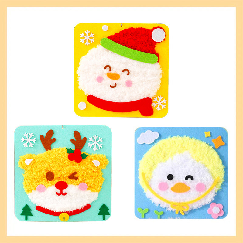 DIY Embroidery Doll Set