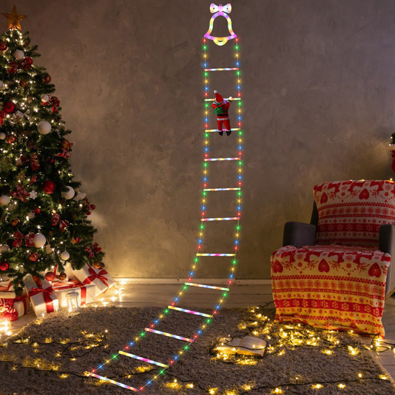 Santa Claus Staircase LED Lights